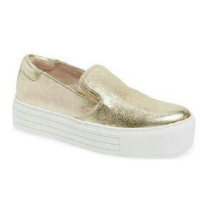 New Kenneth Cole Joanie slip on platform shoes